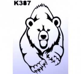 Трафарет к387