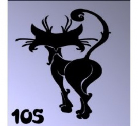 Трафарет 105