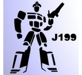 Трафарет j199