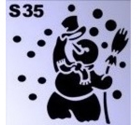 Трафарет s35