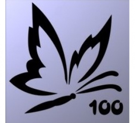 Трафарет 100
