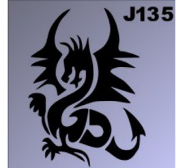 Трафарет j135