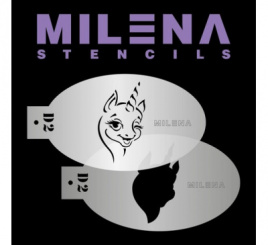 Трафарет Milena D2