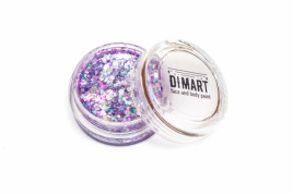 Крем-блёстки DIMART 10гр. "Фиалка"