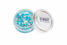 Крем-блёстки DIMART 10гр. "Бирюза"
