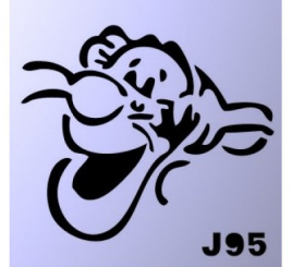Трафарет j95