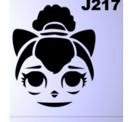 Трафарет j217