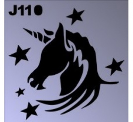 Трафарет j110