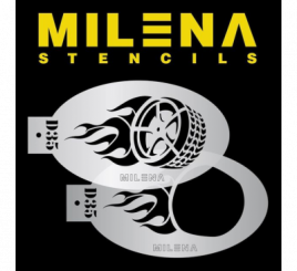 Трафарет Milena D35