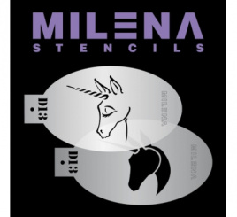 Трафарет Milena D13