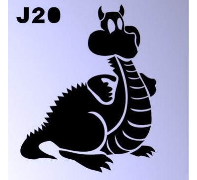 Трафарет j20 фото 1