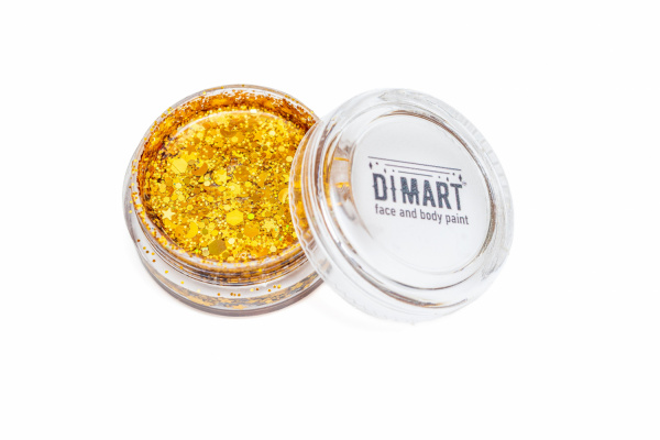 Крем-блёстки DIMART 10гр. "Золотое ассорти" фото 1