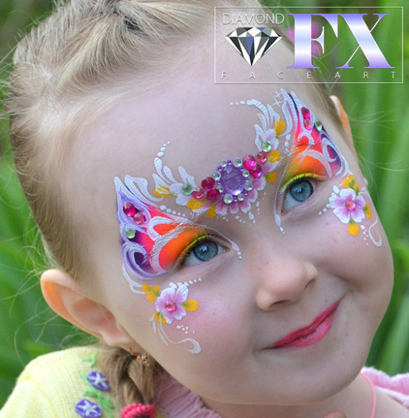 Сплит-кейк DIAMOND FX 50гр. СОЛНЕЧНЫЙ НЕОНОВЫЙ фото 4